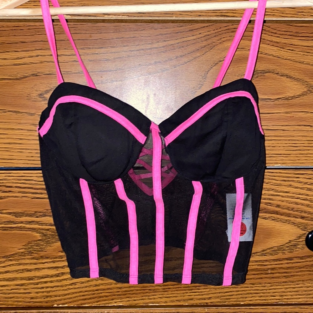 Neon Sheer Tank Top